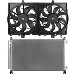 Electric Ac Condenser Cooling Fan Kit For 2014-2019 Nissan Rogue 2.5L 2488CC. Fixed Price $132.21.