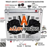 3ROW Radiator Shroud Fan Fit 2004-15 Nissan Titan Armada Infiniti QX56 5.6L. Fixed Price $299.00.