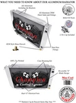 Rn 3 Row Dual Pass RADIATOR,12" FANS,1.5,1.75 For 1980-1986 Mercury Capri Ls. Fixed Price $574.71.