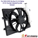 Radiator Fan For Kia Soul 2020-23 Seltos 21-25 19-21 Hyundai Veloster 25380J3140. Fixed Price $57.00.