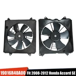Radiator Cooling Fan For 2008-2012 Honda Accord 38611R40A01 19015R40A01 Lf+rh. Fixed Price $73.99.