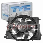 Tyc Dual Radiator & Condenser Fan Assembly For 2012 Mercedes-benz SLK250 Hi. Fixed Price $330.96.
