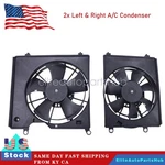 Left And Right Condenser Fan Assemblies Fit Acura Ilx 2016-2021 2.4L. Fixed Price $91.19.