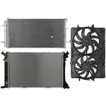 Electric Radiator Condenser Cooling Fan Kit For 2010-2017 Audi A5 Quattro 2.0L. Fixed Price $220.50.
