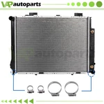 Aluminum Radiator For 1998-2002 Mercedes-benz E320 With 4PCS Oil Hose Clamps. Fixed Price $86.38.