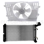 Fit For 2003-2008 Toyota Corolla Pontiac Vibe 1.8L Cooling Fan & Radiator Kit. Fixed Price $117.08.