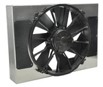 Derale 16814 High Output Single 12" Electric Rad Fan/aluminum Shroud Kit. Fixed Price $419.72.