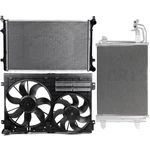 For 2009-2010 Volkswagen Jetta 2.5L Radiator & Condenser Cooling Fan Kit. Fixed Price $192.88.