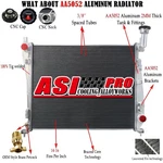 4 Row Asi Radiator Fit 2011-2021 Dodge Durango Jeep Grand Cherokee 3.6 5.7. Fixed Price $279.00.