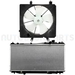 For 2001-2005 Honda Civic 1.7L Front Side Radiator & Cooling Fan Kit. Fixed Price $95.98.