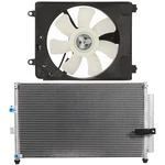 Condenser Cooling Fan Kit For Honda Civic 2006 2007 2008 2009 2010 2011 1.3L. Fixed Price $103.08.