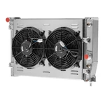 3-ROW Radiator Shroud Fan For 1997-2004 Chevy Corvette 2-DOOR 5.7L Us. Fixed Price $259.00.