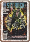 Vintage Comic Book Cover Sgt Rock 20 Retro Look Metal Sign J2265. Fixed Price $36.95.