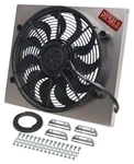Derale Powerpack - High Output Single 17" Electric Rad Fan/aluminum Shroud Kit. Fixed Price $372.81.