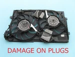 04 05 06 Vw Phaeton V8 4.2 Radiator Cooling Fan Motor Assembly Used 3D0121191J. Fixed Price $645.00.