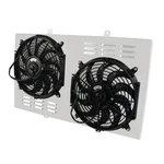 1655 Aluminum Radiator Shroud Fan For 69- 72 Chevy Corvette 5.7L V8 Small Block.. Fixed Price $109.00.