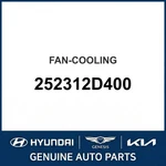 2001-2008 Hyundai Tiburon Fan-cooling Oem New 252312D400. Fixed Price $212.14.