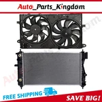 Electric Radiator Cooling Fan Kit For 2014-2015 Chevrolet Impala Malibu 2.5L. Fixed Price $142.99.