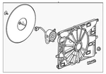 Genuine Gm Fan Module 60009120. Fixed Price $238.22.