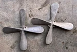 Austin Healey 100-4 Atlantic A90 Original Aluminum Fan Blade. Fixed Price $165.00.