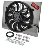 Derale 16828 High Output Single 17" Electric Rad Fan/aluminum Shroud Kit. Fixed Price $377.75.