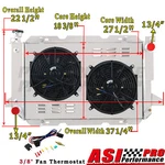 Asi CC1451 Row Radiator Fan Shroud Ford F150 F250 F350 5.8L 7.5L 1985-1997. Fixed Price $279.00.