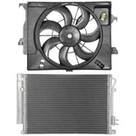 Condenser Cooling Fan Kit For 2012-2013 Hyundai Accent 2012-2017 Kia Rio 1.6L. Fixed Price $91.38.