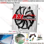 Asi Aluminum Radiator Shroud Fan For 2018-2023 Jeep Wrangler 2.0L 3.0L 3.6L. Fixed Price $99.00.