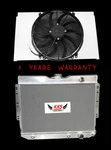 3 Row Radiator Shroud 16"FAN Fit 59-65 Chevy Impala/ Chevelle/el Camino/biscayne. Fixed Price $245.50.