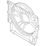 Genuine Bmw Fan Shroud 67-32-7-850-474. Fixed Price $207.91.
