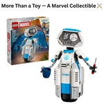 Lego Marvel Fantastic Four H.e.r.b.i.e. 76339 Super Hero Building Set. Fixed Price $110.98.