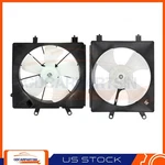 Condenser Radiator Cooling Fan Assembly Pair Kit Set For 2001-05 Honda Civic. Fixed Price $83.79.