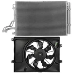 Aluminum Electric Condenser Cooling Fan Kit For 2014-2016 Kia Soul Hatchback. Fixed Price $106.19.
