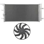 Ac Condenser + Cooling Fan Kit For Audi A4 2009-2016 A5 2010-2014 Q5 2009-2017. Fixed Price $88.38.