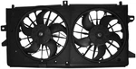 Dual Radiator And Condenser Fan Assembly-rad / Assy. 4 Seasons 75608. Fixed Price $178.44.