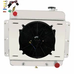 3 Row Aluminum Radiator+shroud Fan Fit 1962-67 1966 1965 1964 Chevy Ii Nova V8,. Fixed Price $146.30.