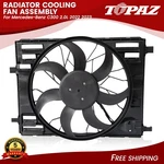Radiator Cooling Fan Assembly Fits Mercedes-benz C300 2.0L 2022 2023 0999060202. Fixed Price $340.00.