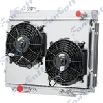 3 Rows Radiator Shroud Fan 1968-1970 Ford Mustang Fairlane Mercury Cougar V8. Fixed Price $198.55.