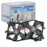 Tyc Dual Radiator & Condenser Fan Assembly For 2002-2006 Mazda Mpv Belts Zf. Fixed Price $169.09.