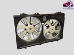 Radiator Cooling Dual Fan Motor W/ Blade & Shroud Toyota Sienna 3.5L 2017-20 Oem. Fixed Price $324.99.