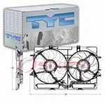 Tyc Dual Radiator & Condenser Fan Assembly For 2009-2017 Audi Q5 2.0L 3.2L Iz. Fixed Price $244.08.