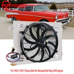 Electric Shroud Fan+relay Fit 1955-1957 Chevy Bel Air Nomad Del Ray V8 Engine. Fixed Price $99.00.