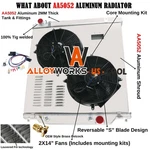 Upgraded Radiator+shroud Fan Fit 03-07 Ford F250 F350 F450 Excursion 6.0L Diesel. Fixed Price $259.00.