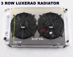 3 Row Aluminum Radiator Fan Shroud For 1980-1986 Mercury Capri / Cougar XR-7. Fixed Price $175.50.