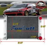 3 Rows Aluminum Radiator Fit Vw Scirocco / Pro Stock Style Drag Fongoff. Fixed Price $113.99.