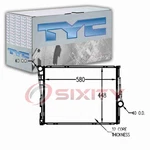 Tyc Radiator For 1999-2000 Bmw 328I 2.8L L6 Cooler Cooling Antifreeze Qu. Fixed Price $121.71.