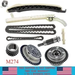 M274 Timing Chain Kit & Vvt Gears For Mercedes Benz GLK200 E200 CLA250 E250 C300. Fixed Price $151.45.