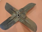 57-60 C1 Corvette Flipped End 4-BLADE Fan 17+1/2" --gm #3735314--SURVIVOR!!. Fixed Price $85.00.