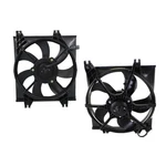 For Hyundai Accent 2000-2006 Cooling Fans Pair Single HY3115106, HY3113104. Fixed Price $150.62.