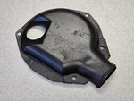 Used Original Genuine Porsche 914 Alternator Suction Housing Cover Pitted. Fixed Price $30.00.